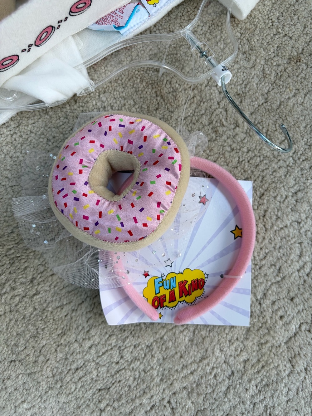 Fun of a Kind NWT Size 3-7 Years Wearable Box of Doughnuts Halloween Costume - Picture 5 of 8